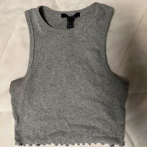 Small gray tank from Forever 21! in great condition and no rips or stains